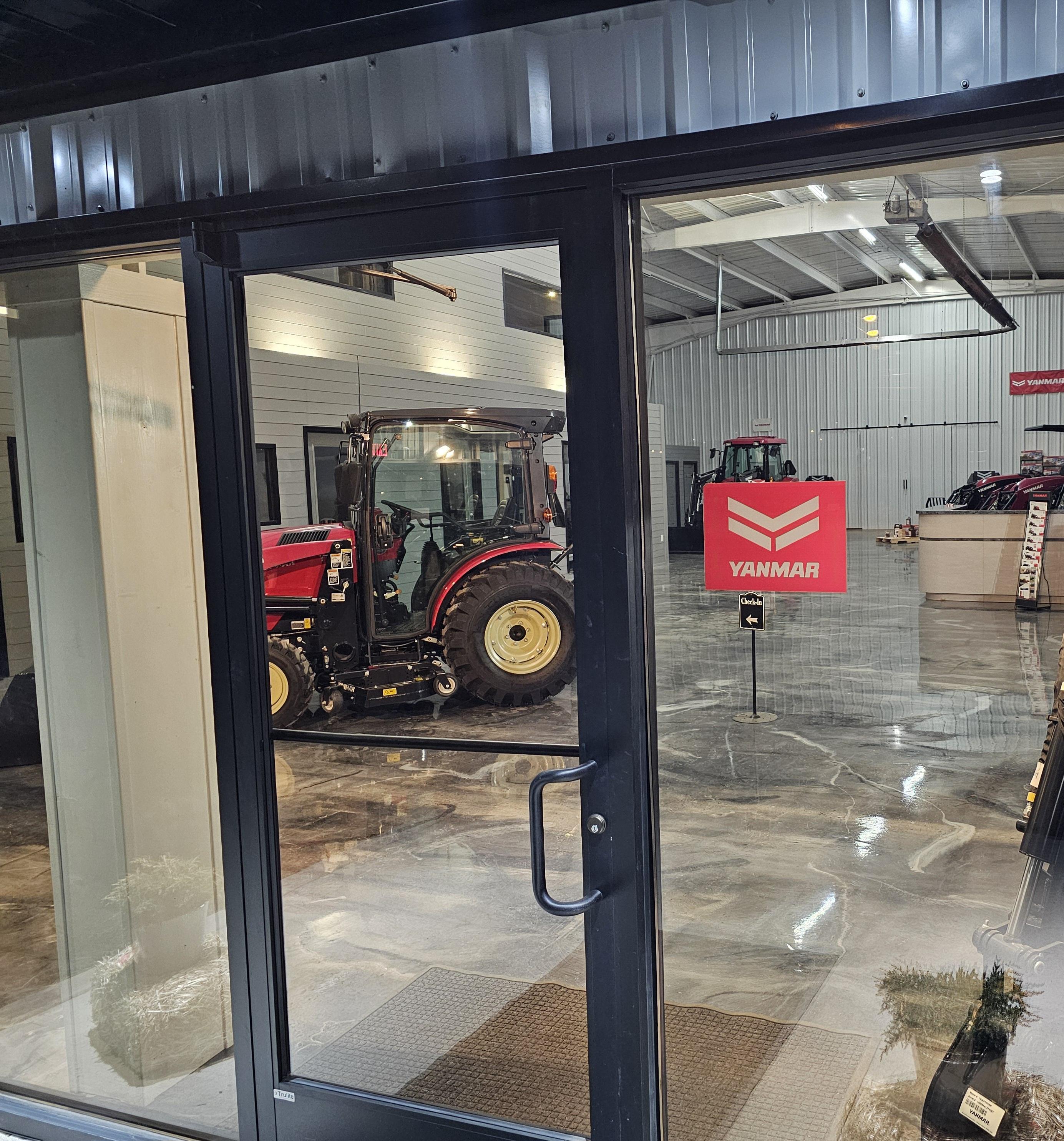 Yanmar equipment section within the building
